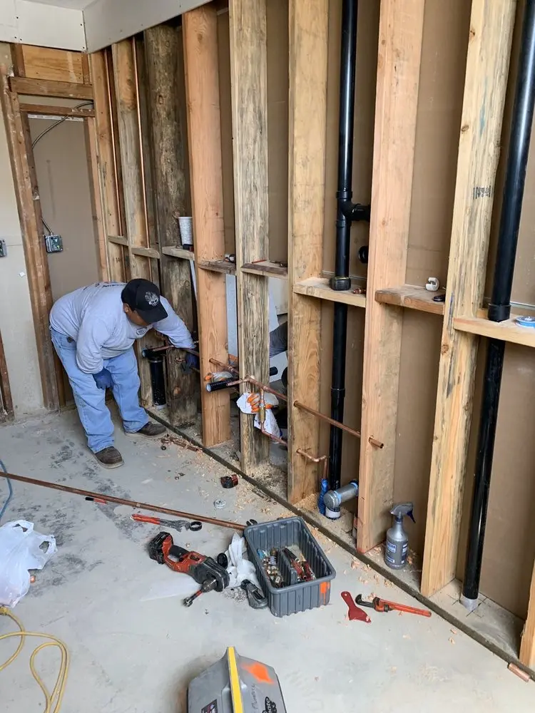 Commercial rough-in plumbing for Gas Line Repair in Morehead City